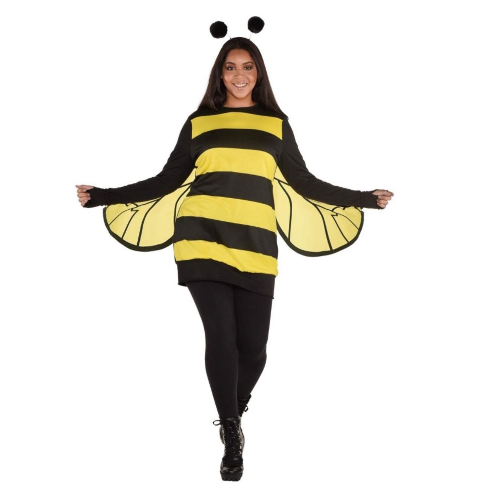 Amscan Adult Bumblebee Costume - Yellow and Black